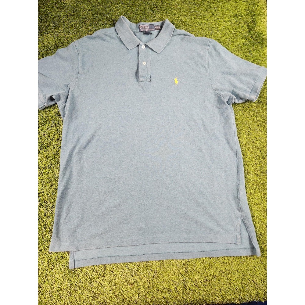 Polo By Ralph Lauren Polo‎ Shirt Mens XL Blue Short Sleeve Pony Logo Casual